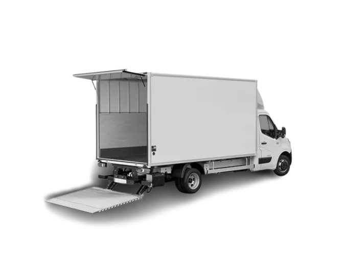 Renting cocheCarrozado con plataforma elevadora